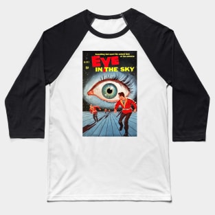 Vintage Eye In The Sky Pulp Novel Cover (1950s) Baseball T-Shirt